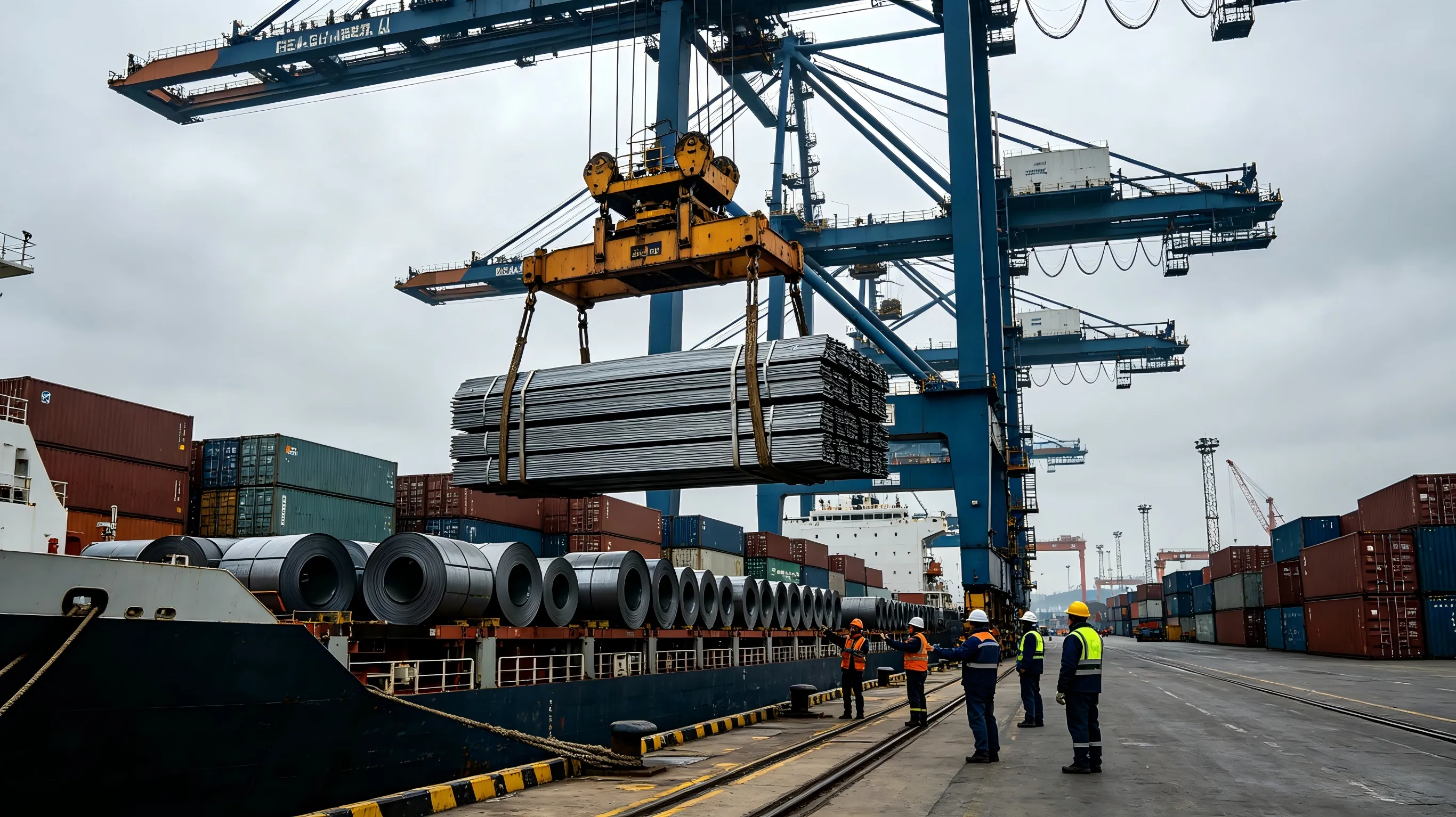 Непрекъснато разширявайки каналите за външна търговия, Sanhe Steel персонализира стоманени плочи и намотки за масова доставка в чужбина